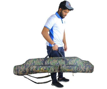 AQUA MARINE - 3 LAYER FISHING ROD BAG (NEW STYLE)